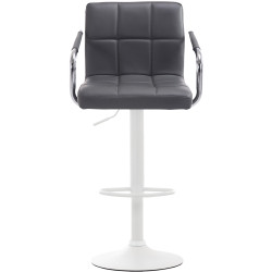 Taburete de bar Lucy V2 Gris,Blanco