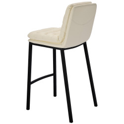 Barhocker Dundalk Kunstleder schwarz