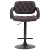 Taburete Dublin Marrón,Negro
