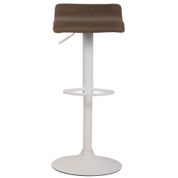 Barhocker Dyn V2 Stoff weiß