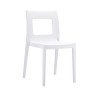 Silla Outdoor Apilable Lucca XXL Blanco