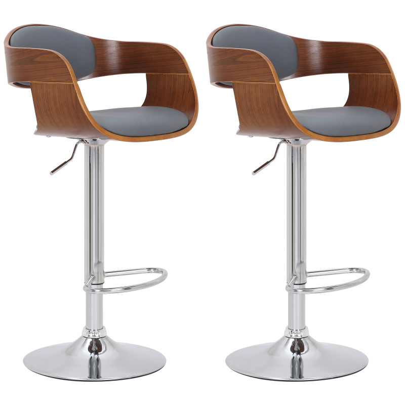 2er Set Barhocker Kingston Kunstleder