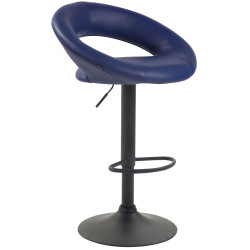 2er Set Barhocker Olinda Kunstleder schwarz