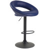 2er Set Barhocker Olinda Kunstleder schwarz