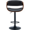 Barhocker Portmore Kunstleder schwarz