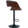 Barhocker Portmore Kunstleder schwarz