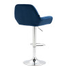Barhocker Braga Samt chrom