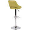 Barhocker Milet Stoff chrom