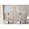 Barhocker Lex Kunstleder Chrom