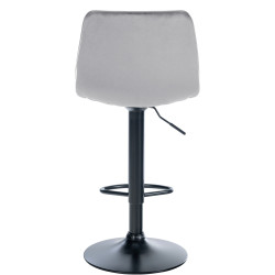 Barhocker Lex Samt Schwarz